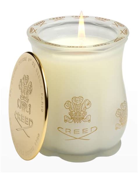 creed green irish tweed candle.